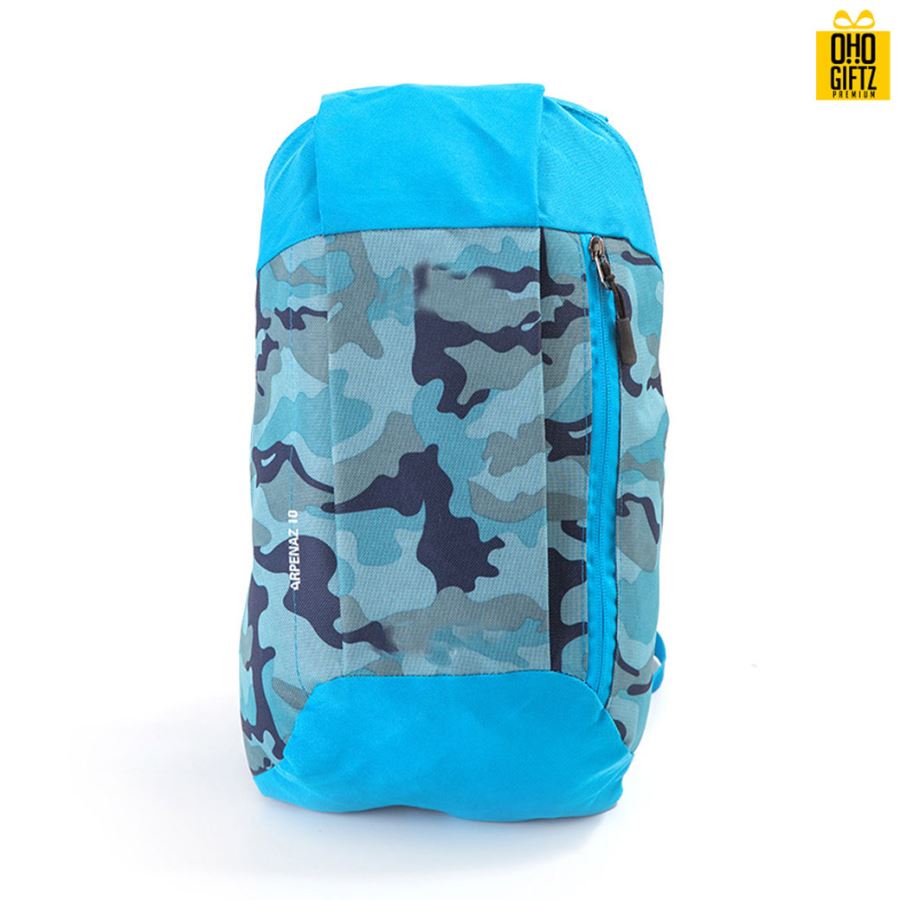 กระเป๋าเป้ลายพราง สกรีนชื่อ สกรีนโลโก้ได้