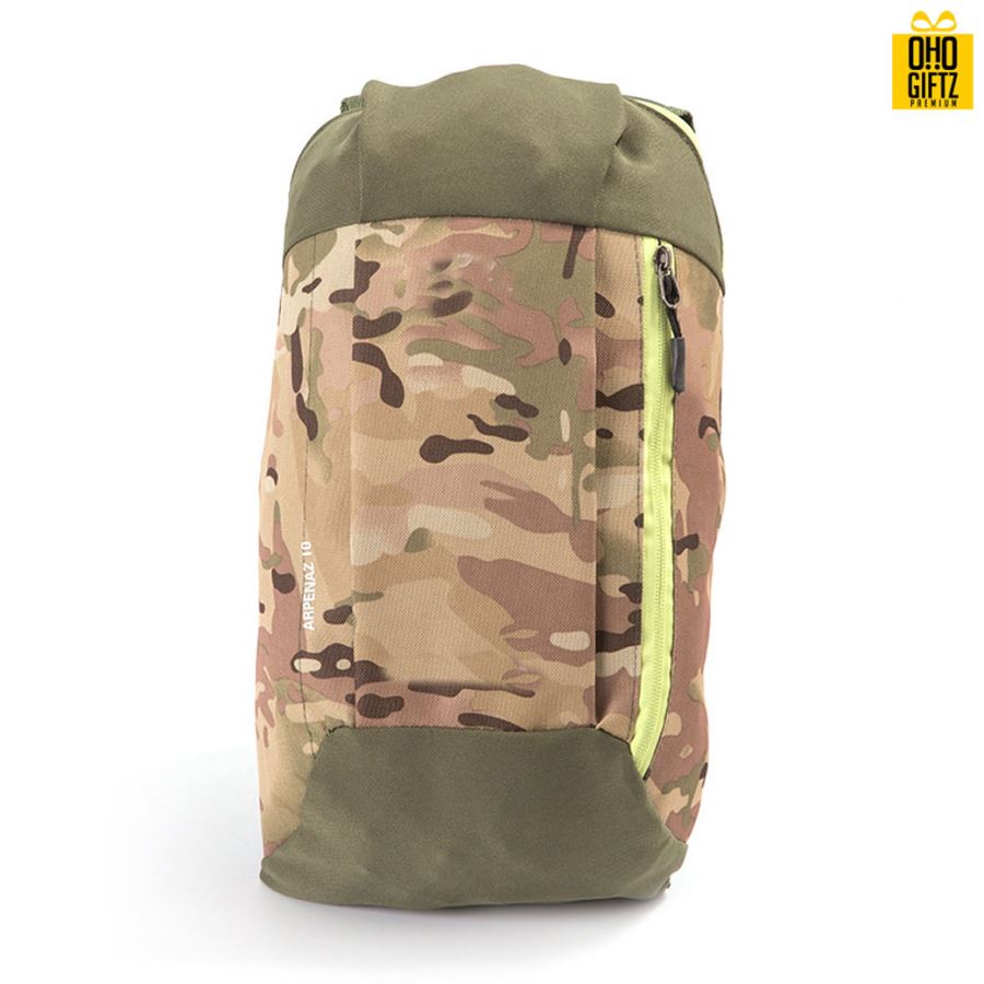 กระเป๋าเป้ลายพราง สกรีนชื่อ สกรีนโลโก้ได้