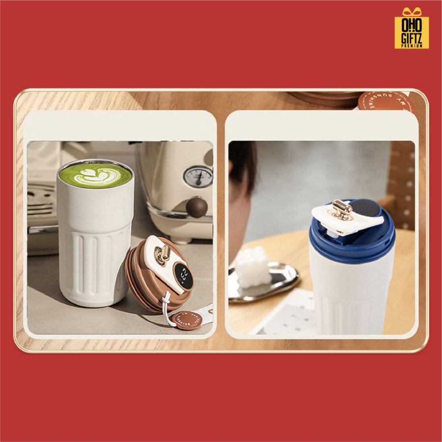 ชุดของขวัญ ถ้วยสแตนเลส + เครื่องนวดคอ + ร่ม + พาวเวอร์แบงค์ สกรีนโลโก้ ทำเป็นของพรีเมี่ยม ของชำร่วย