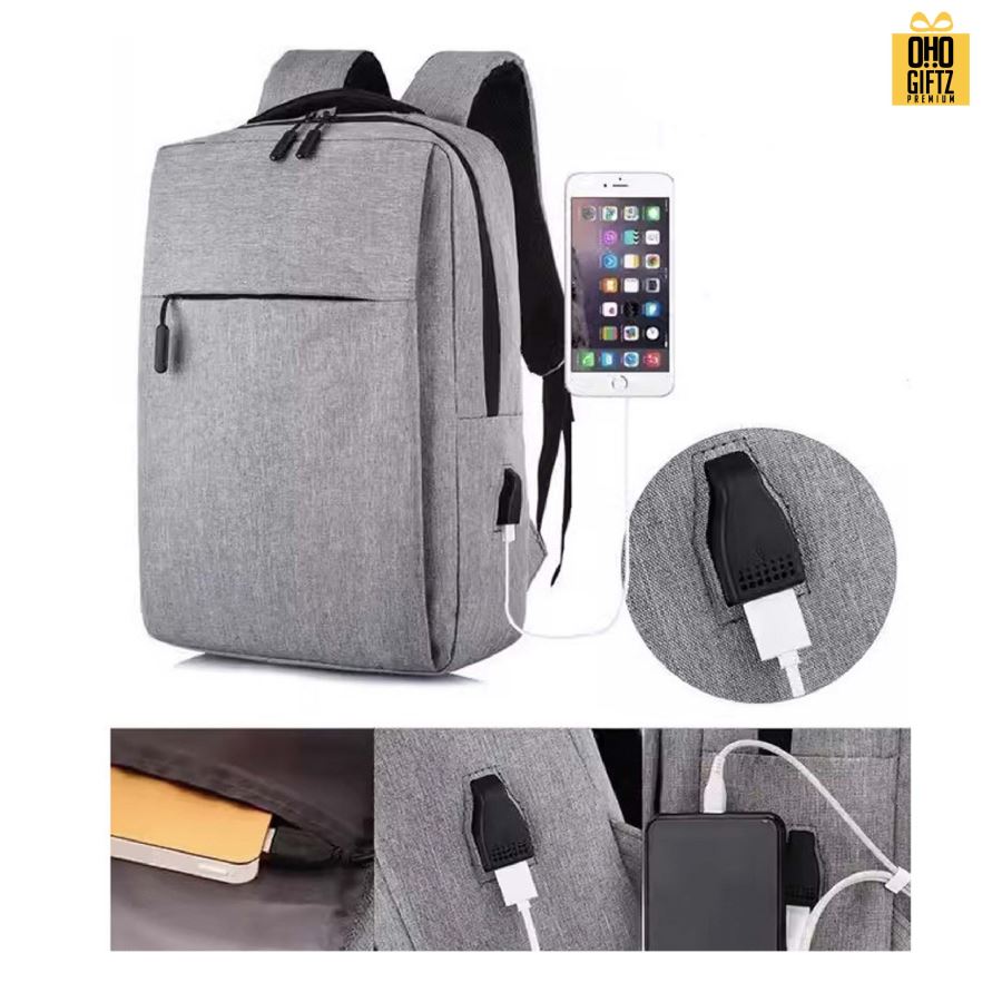 ชุดของขวัญ ถ้วยสแตนเลส + เครื่องนวดคอ + ร่ม + กระเป๋าเป้ สกรีนโลโก้ ทำเป็นของพรีเมี่ยม ของชำร่วย