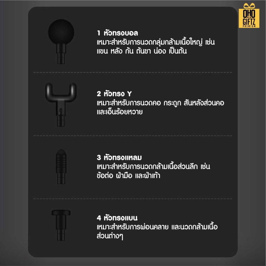 ชุดของขวัญเครื่องนวดคอ+เครื่องนวด สกรีนโลโก้ ทำเป็นของพรีเมี่ยม ของชำร่วย