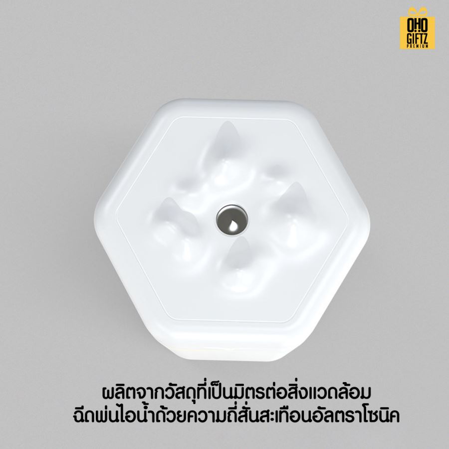 เครื่องทำความชื้นขนาดเล็ก สกรีนชื่อ สกรีนโลโก้ ทำเป็นของพรีเมี่ยมได้กรีนโลโก้ ทำเป็นของพรีเมี่ยม