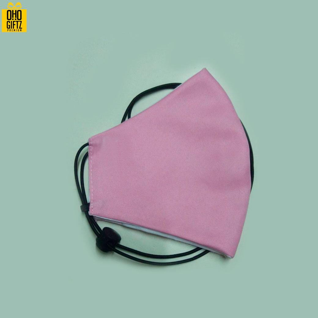 รับผลิตหน้ากากพร้อมสกรีนโลโก้ (ผ้ามัสลิน+ผ้าทัสลัน) ผ้ากันน้ำ หนา 2 ชั้น สายคล้องปรับได้