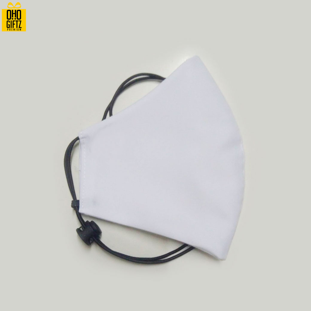 รับผลิตหน้ากากพร้อมสกรีนโลโก้ (ผ้ามัสลิน+ผ้าทัสลัน) ผ้ากันน้ำ หนา 2 ชั้น สายคล้องปรับได้