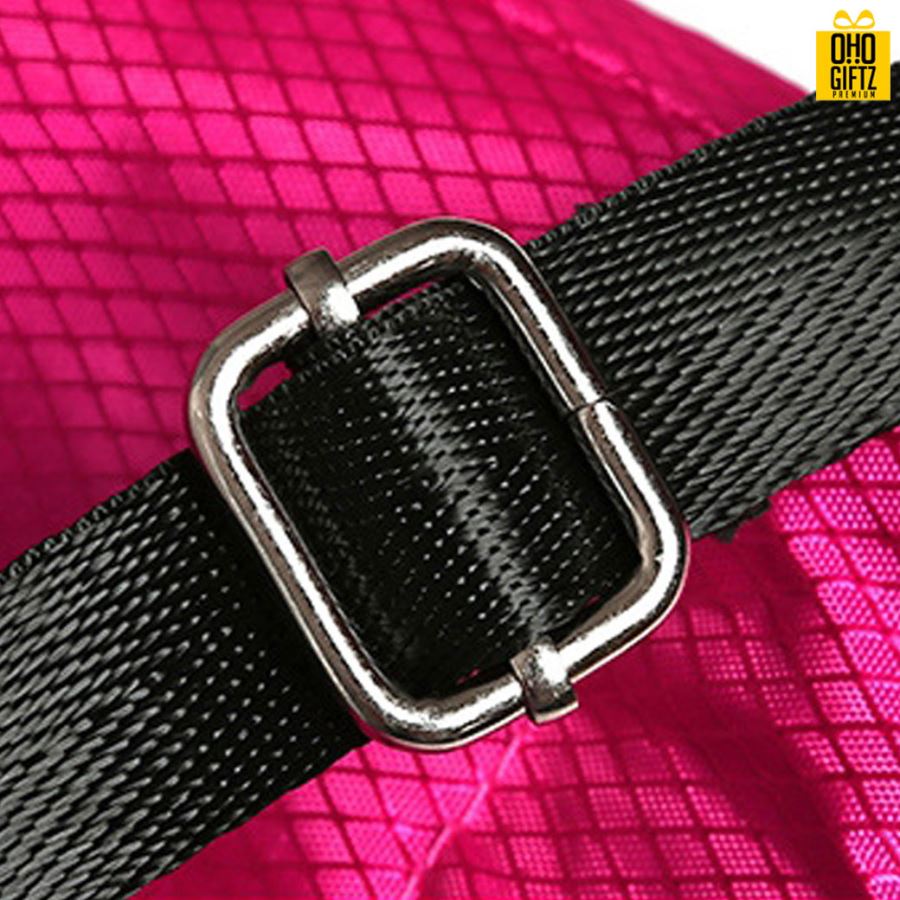 กระเป๋าเป้ผ้ากันน้ำทรงถัง สกรีนโลโก้ ทำเป็นของพรีเมี่ยม