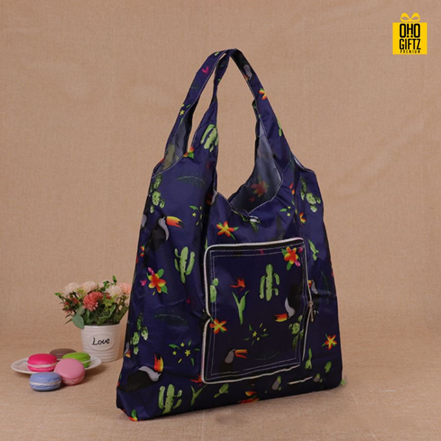 กระเป๋าผ้า Oxford สกรีนโลโก้ สกรีนชื่อร้าน ทำเป็นของพรีเมี่ยมได้