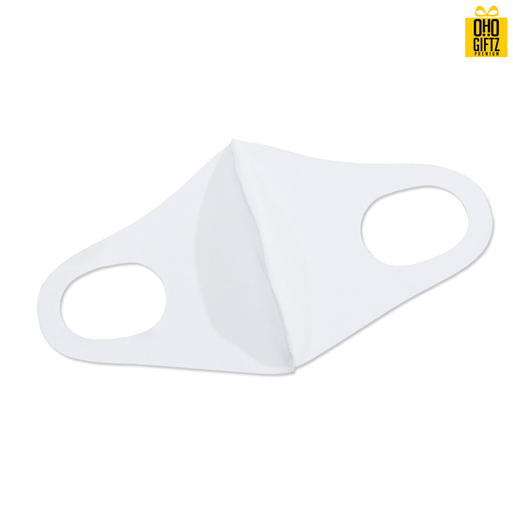 หน้ากากผ้านาโน(ไม่ใช่โฟม) ทรง3D  สกรีนโลโก้ฟรี ทำเป็นของพรีเมี่ยมได้