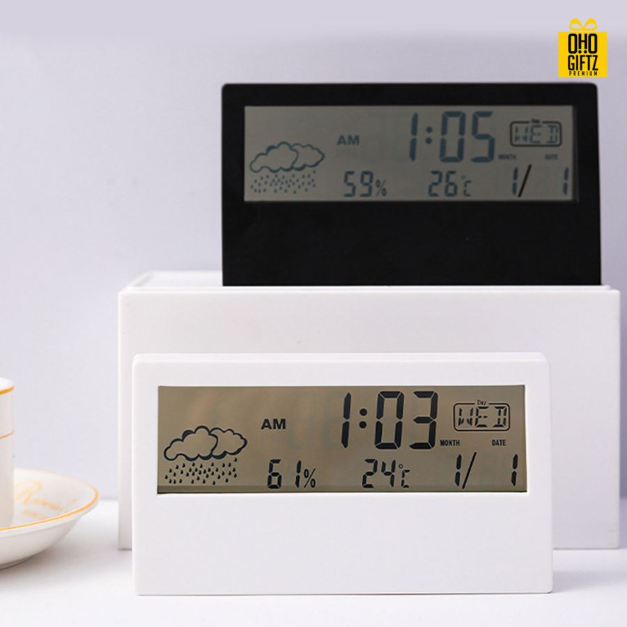 นาฬิกาอิเล็กทรอนิกส์ สกรีนชื่อ สกรีนโลโก้ ทำเป็นของพรีเมี่ยมได้