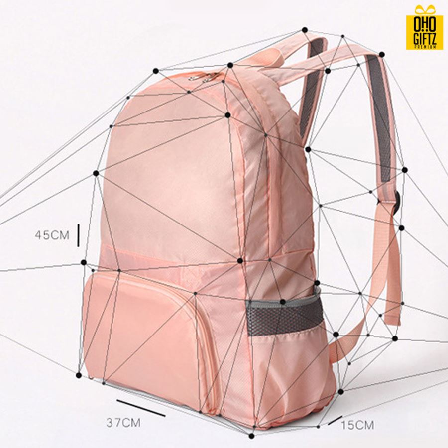  กระเป๋าพับได้มัลติฟังก์ชั่น สกรีนโลโก้ ทำเป็นของพรีเมี่ยม ของที่ระลึก