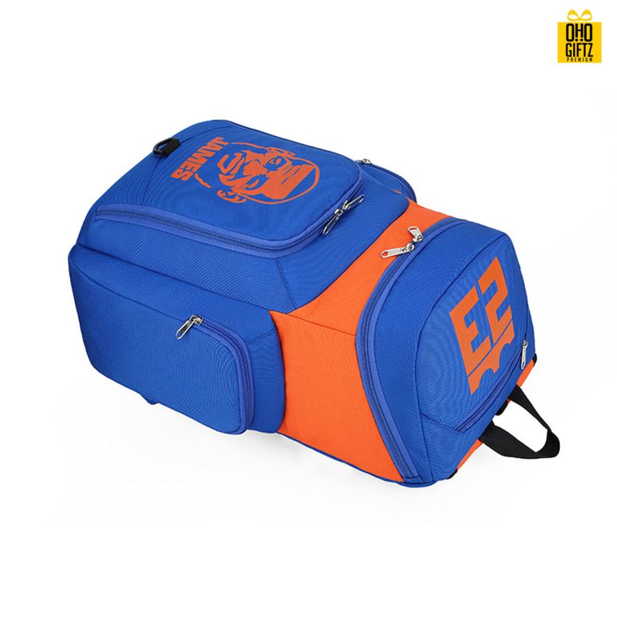 กระเป๋าเป้สะพายหลังกีฬา สกรีนชื่อ สกรีนโลโก้  ทำเป็นของพรีเมี่ยมได้