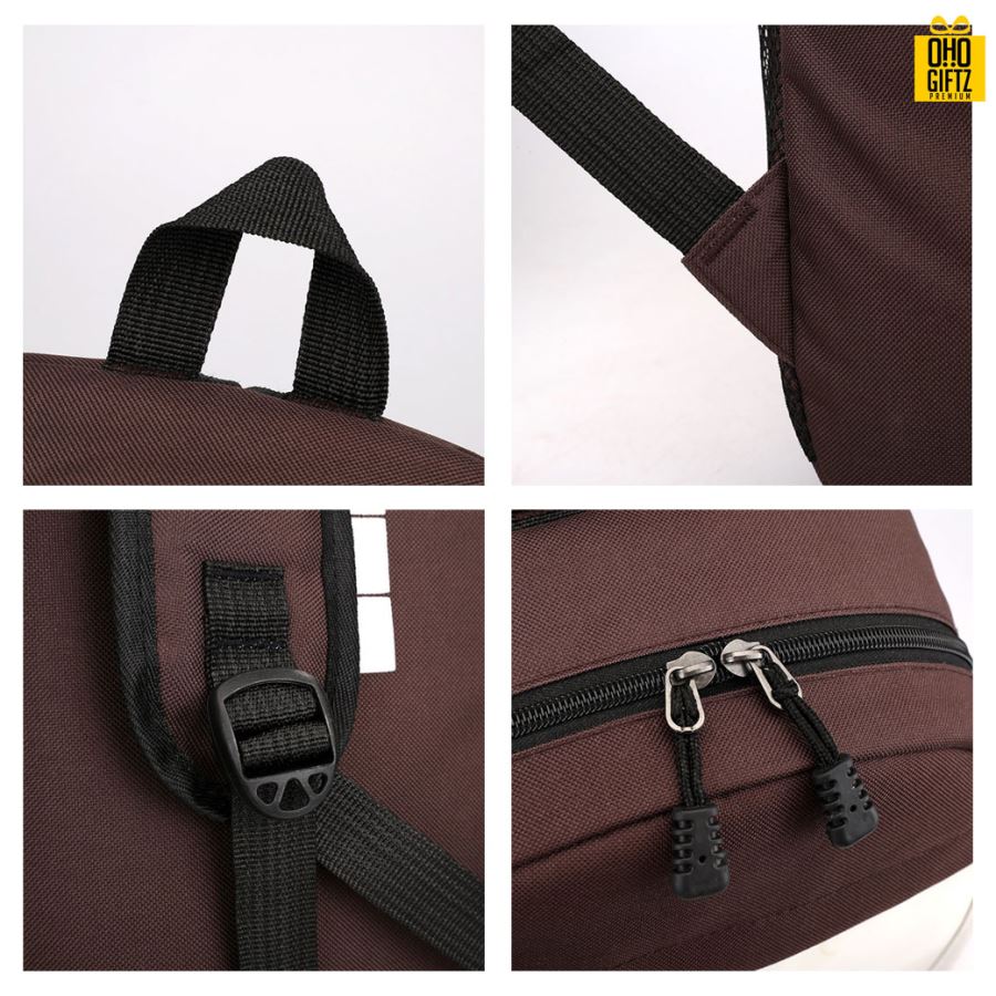 กระเป๋าสะพายหลังนักเรียน สกรีนโลโก้ ทำเป็นของพรีเมี่ยม