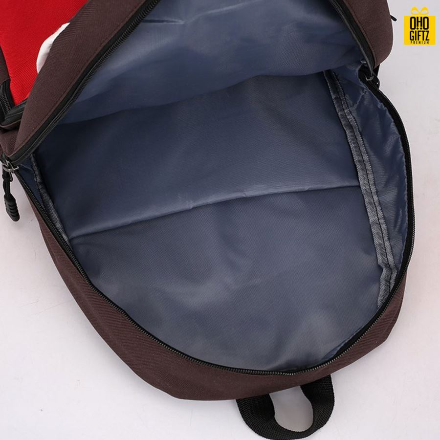 กระเป๋าสะพายหลังนักเรียน สกรีนโลโก้ ทำเป็นของพรีเมี่ยม