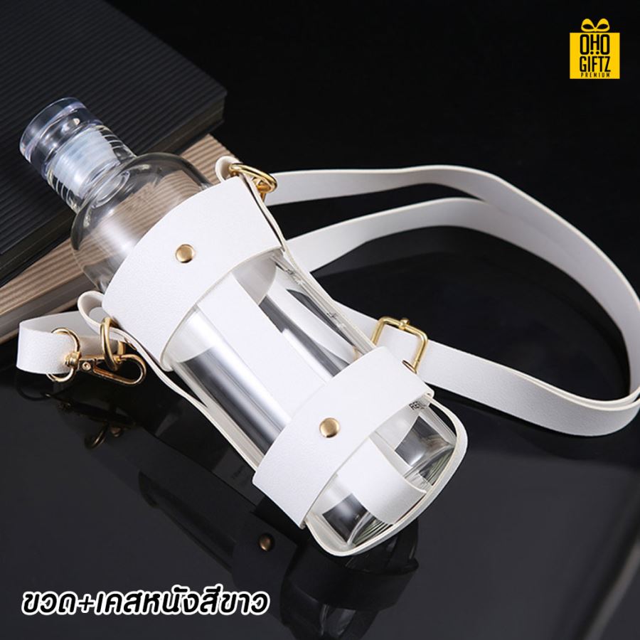 ขวดแก้วน้ำ สกรีนชื่อ เลเซอร์โลโก้ฟรี  ทำเป็นของพรีเมี่ยมได้