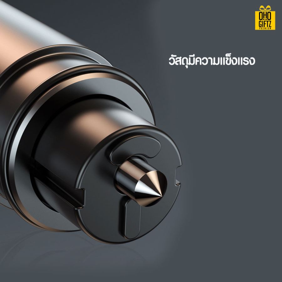 ค้อนทุบกระจกรถยนต์ สกรีนโลโก้ ทำเป็นของพรีเมี่ยม ของชำร่วยได้