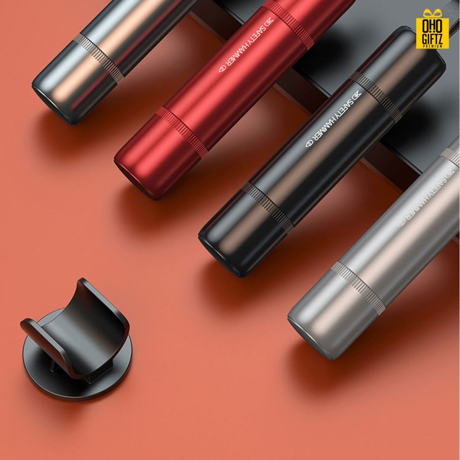 ค้อนทุบกระจกรถยนต์ สกรีนโลโก้ ทำเป็นของพรีเมี่ยม ของชำร่วยได้