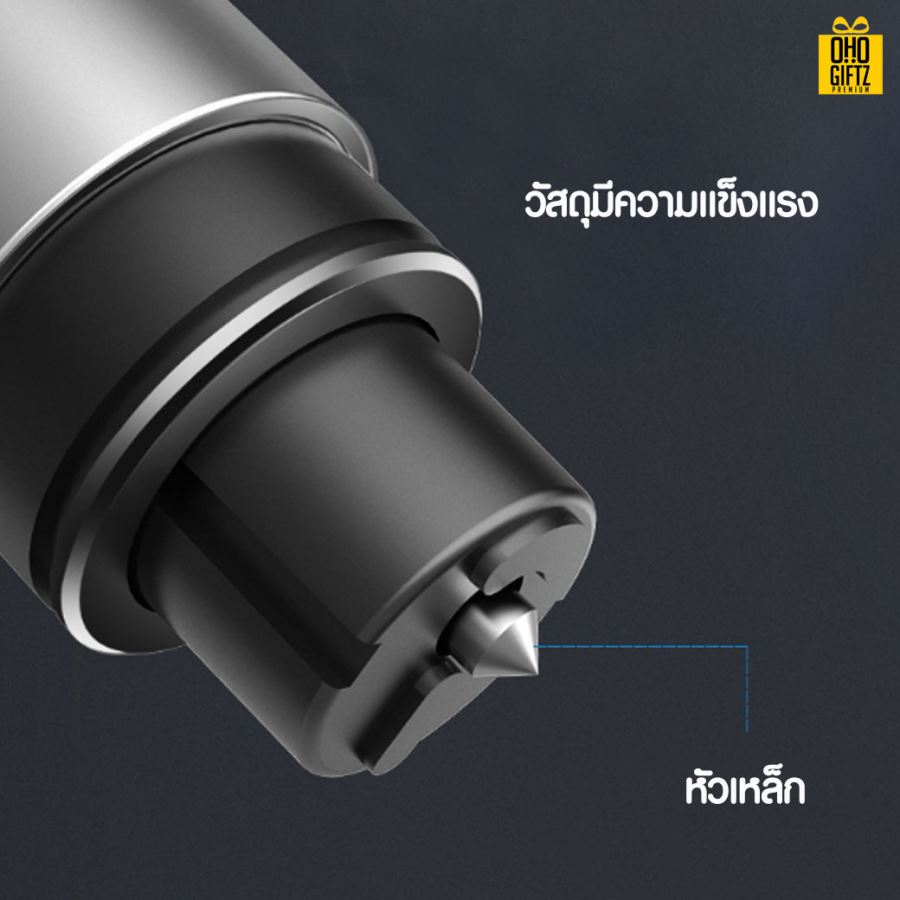 ค้อนทุบกระจกรถยนต์ สกรีนโลโก้ ทำเป็นของพรีเมี่ยม ของชำร่วยได้