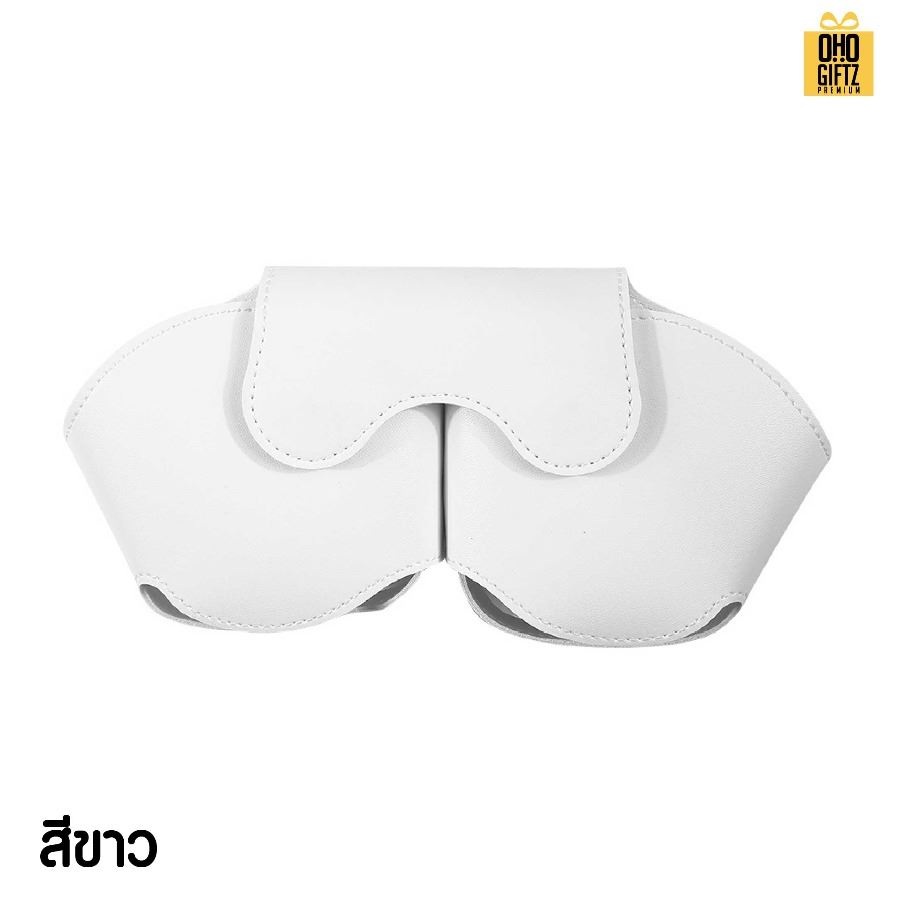 ถุงเก็บหูฟัง หนัง PU สกรีนชื่อ สกรีนโลโก้ ทำเป็นของพรีเมี่ยมได้ 