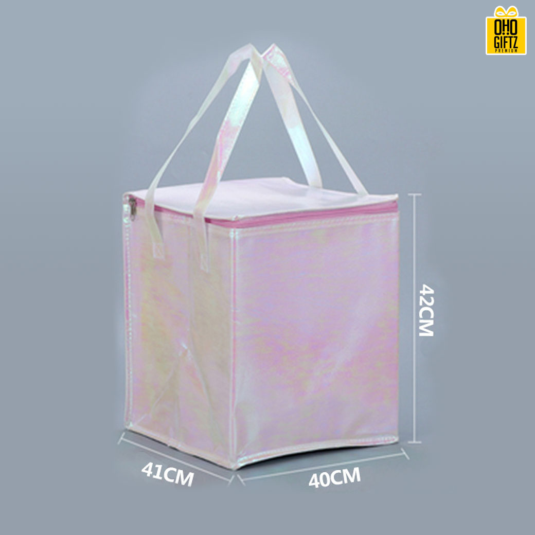 กระเป๋าฉนวนกันความร้อน สกรีนโลโก้  ทำเป็นของพรีเมี่ยม