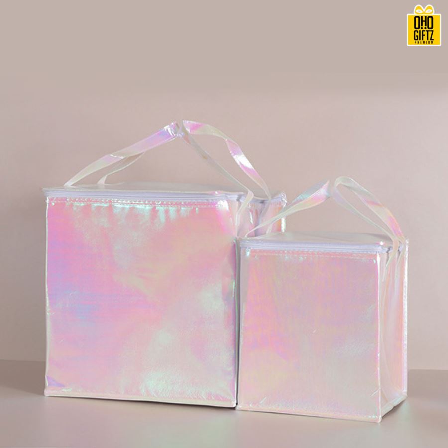 กระเป๋าฉนวนกันความร้อน สกรีนโลโก้  ทำเป็นของพรีเมี่ยม