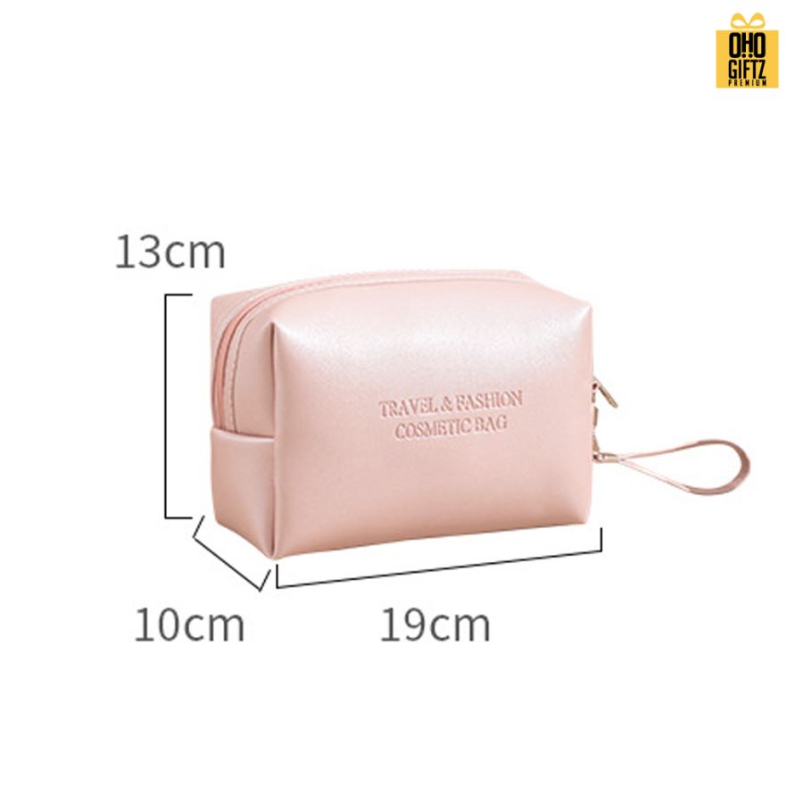 กระเป๋าใส่เครื่องสำอาง สกรีนโลโก้ ทำเป็นของพรีเมี่ยม