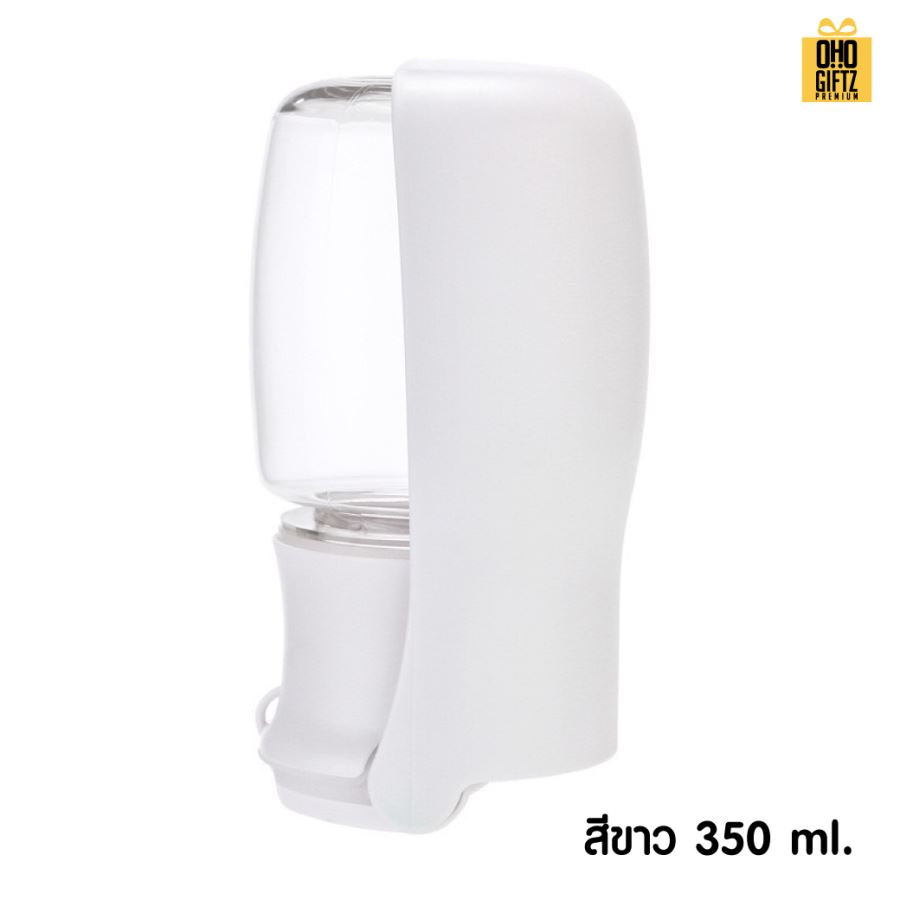 กระบอกน้ำสัตว์เลี้ยงพกพา สกรีนโลโก้ สกรีนชื่อร้าน ทำเป็นของพรีเมี่ยมได้