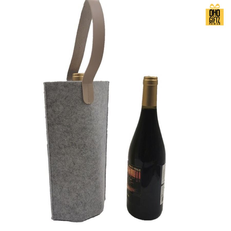 กระเป๋าใส่ไวน์ สกรีนโลโก้ ทำเป็นของพรีเมี่ยม ของชำร่วย ของที่ระลึก