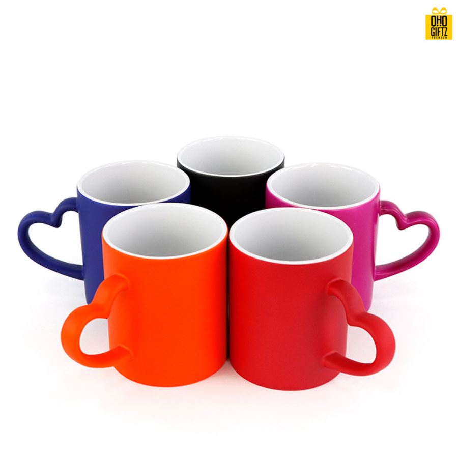 แก้วหูจับหัวใจเนื้อด้าน พิมพ์ภาพได้ *ไม่มีขั้นต่ำ*