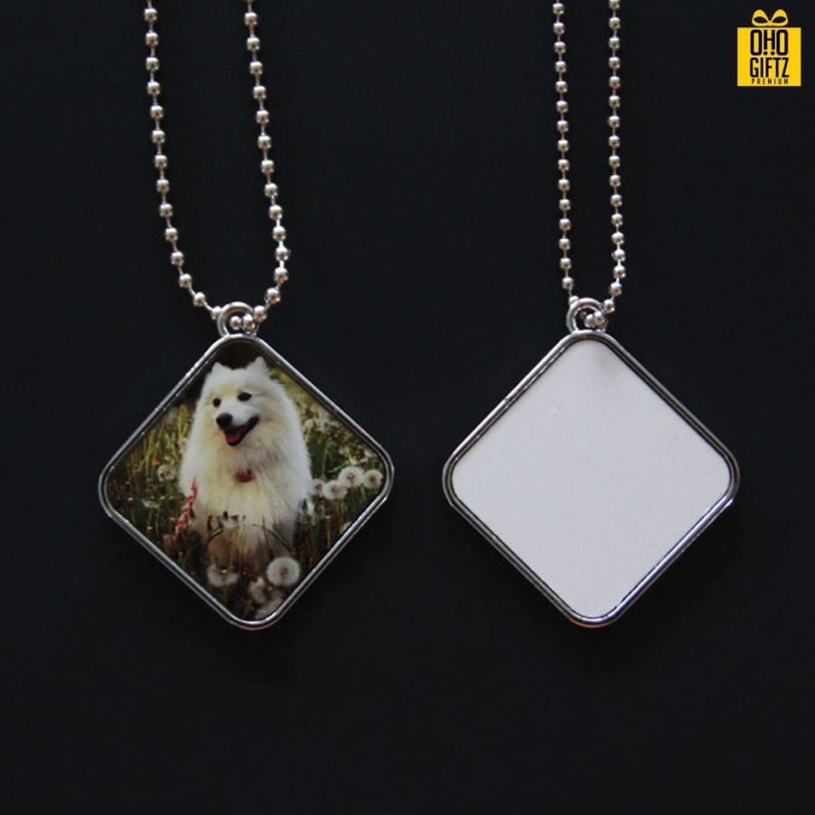 สร้อยคอสุนัข Dog tag 7style พร้อมโซ่ไข่ปลา พิมพ์ภาพได้ไม่จำกัดสี*ไม่มีขั้นต่ำ*