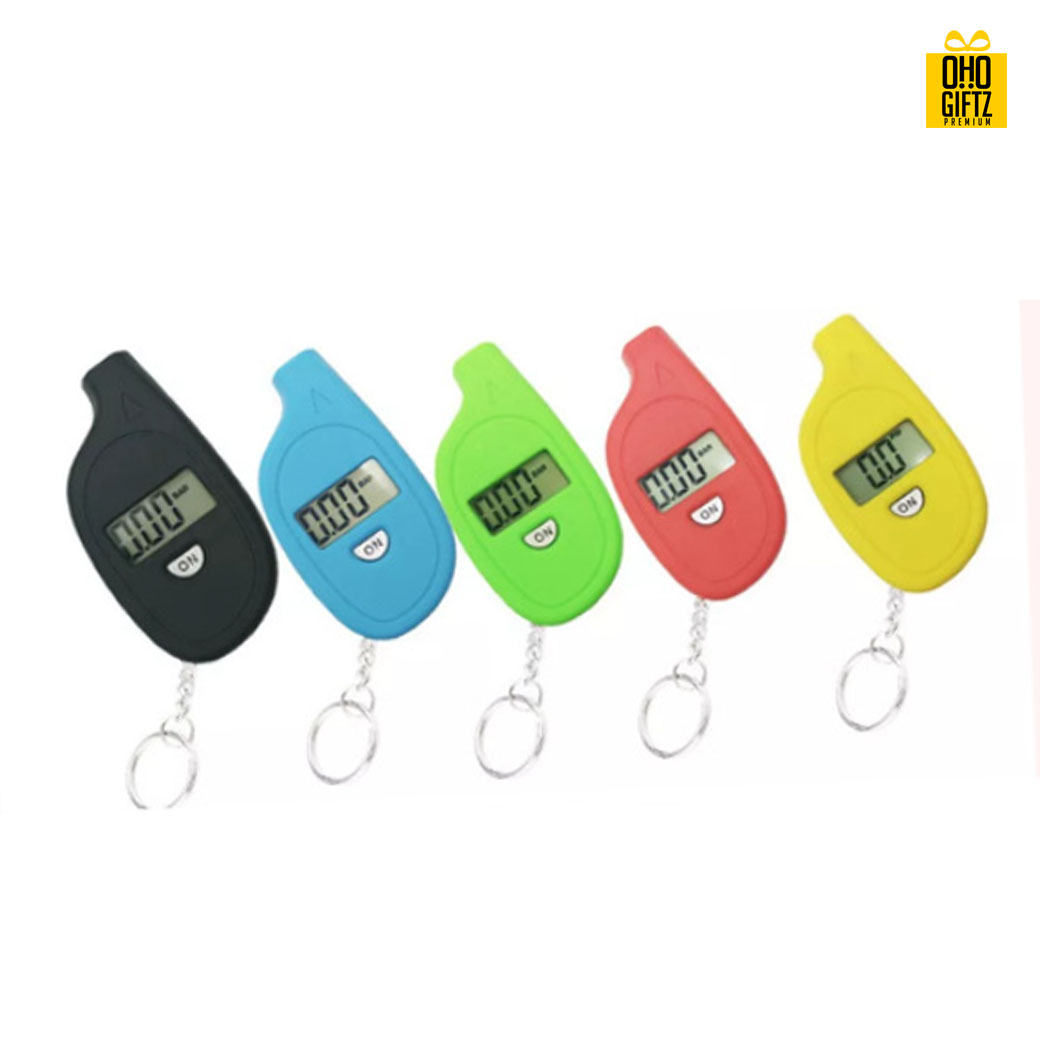 พวงกุญแจ วัดความดันลมยาง สกรีนโลโก้  ทำเป็นของพรีเมี่ยม