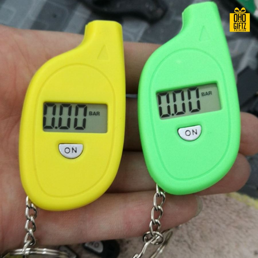 พวงกุญแจ วัดความดันลมยาง สกรีนโลโก้  ทำเป็นของพรีเมี่ยม