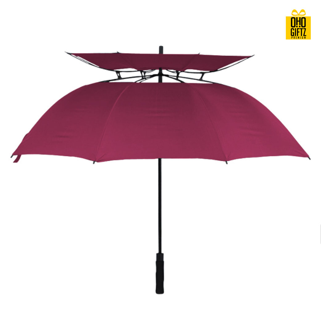 ร่มกอล์ฟขนาดใหญ่ สกรีนโลโก้ ทำเป็นสินค้าพรีเมี่ยมได้