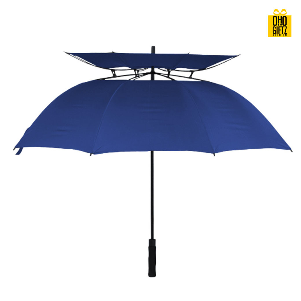 ร่มกอล์ฟขนาดใหญ่ สกรีนโลโก้ ทำเป็นสินค้าพรีเมี่ยมได้
