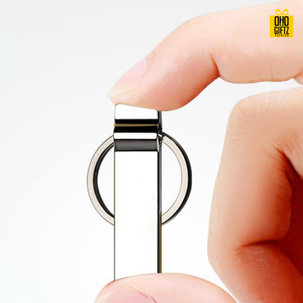 พวงกุญแจ USB สกรีนโลโก้ ทำเป็นของพรีเมี่ยม ของที่ระลึกได้