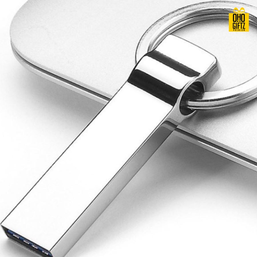 พวงกุญแจ USB สกรีนโลโก้ ทำเป็นของพรีเมี่ยม ของที่ระลึกได้