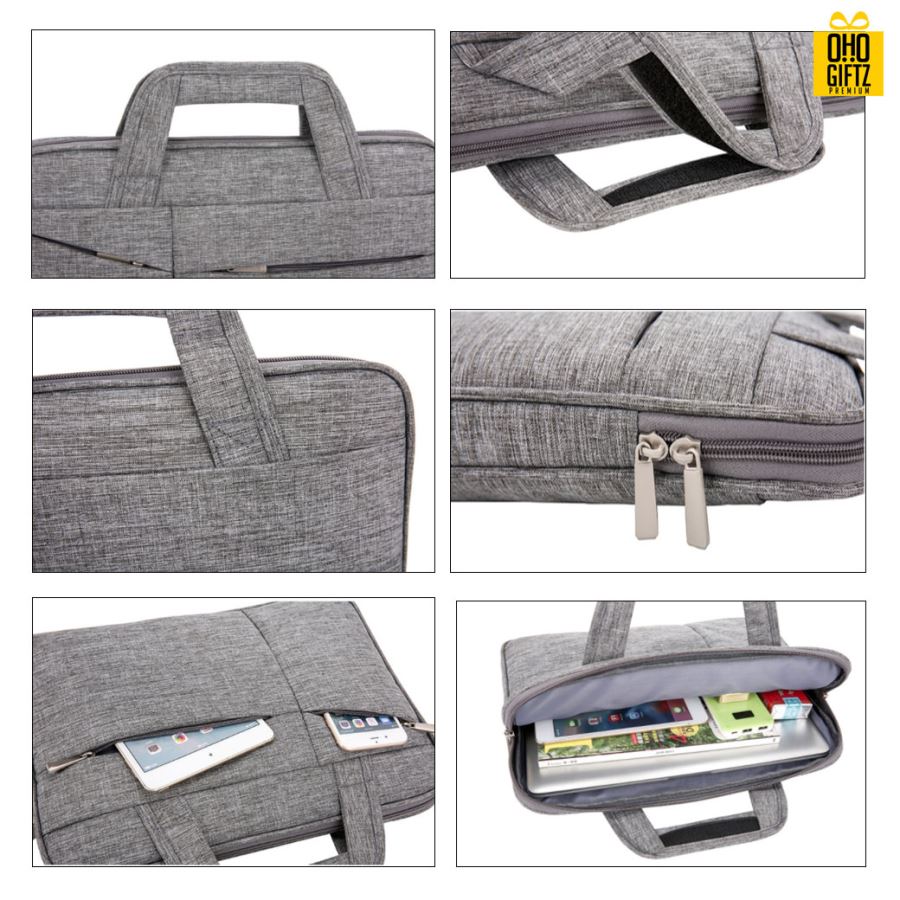 กระเป๋า Laptop 15 สกรีนโลโก้ ทำเป็นของพรีเมี่ยม