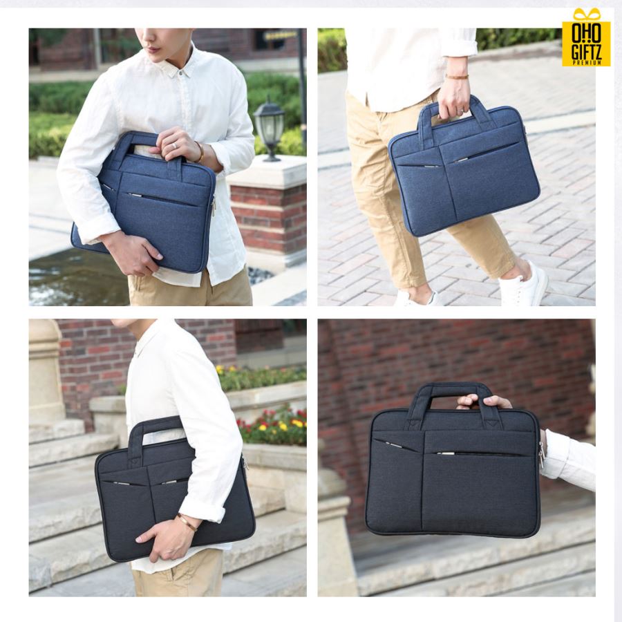 กระเป๋า Laptop 15 สกรีนโลโก้ ทำเป็นของพรีเมี่ยม