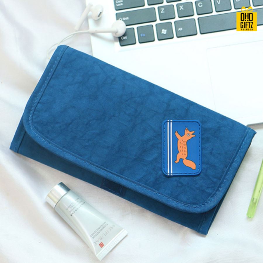 กระเป๋าอเนกประสงค์พับได้ สกรีนโลโก้ ทำเป็นของพรีเมี่ยม ของที่ระลึก