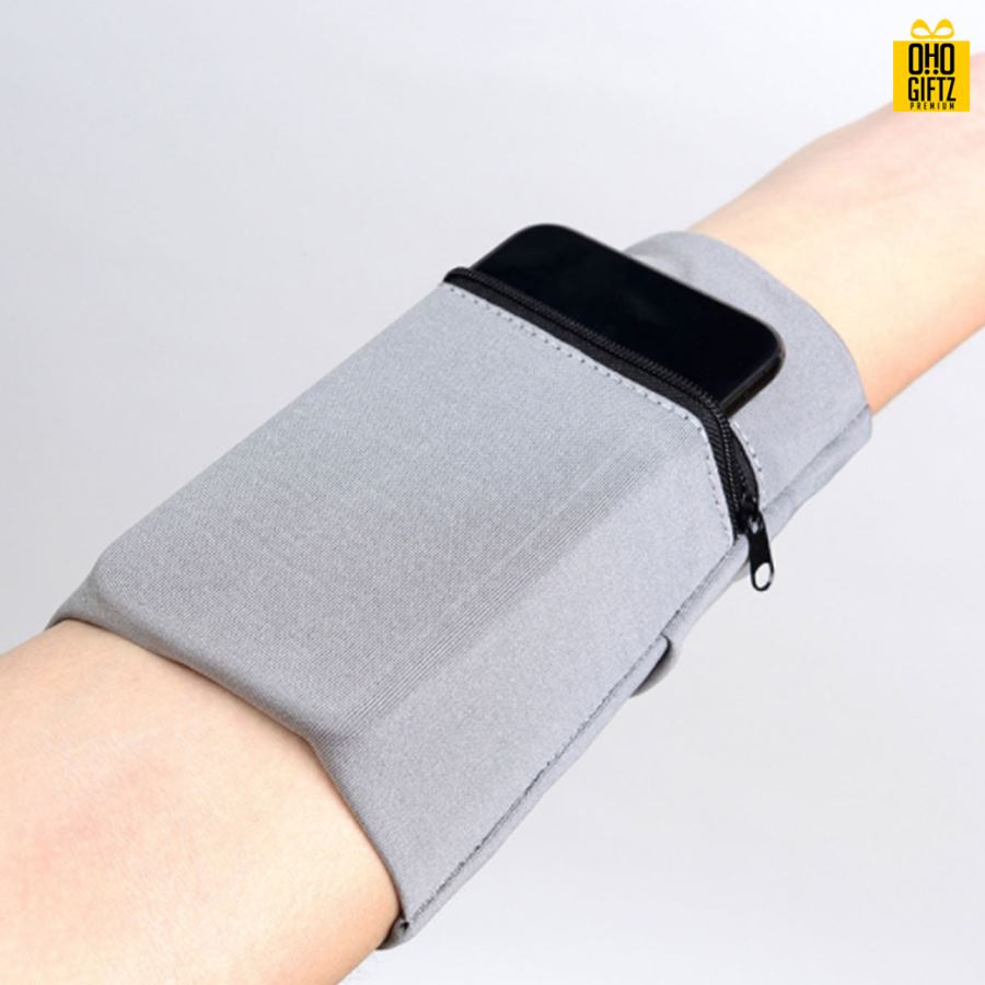 กระเป๋ารัดข้อมือ สำหรับนักกีฬา Bag armband สกรีนโลโก้ ทำเป็นของพรีเมี่ยมได้