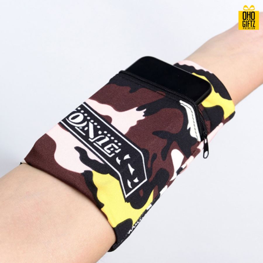 กระเป๋ารัดข้อมือ สำหรับนักกีฬา Bag armband สกรีนโลโก้ ทำเป็นของพรีเมี่ยมได้