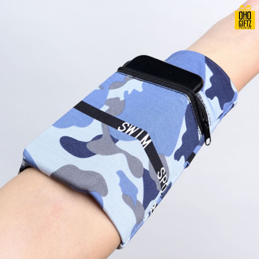 กระเป๋ารัดข้อมือ สำหรับนักกีฬา Bag armband สกรีนโลโก้ ทำเป็นของพรีเมี่ยมได้