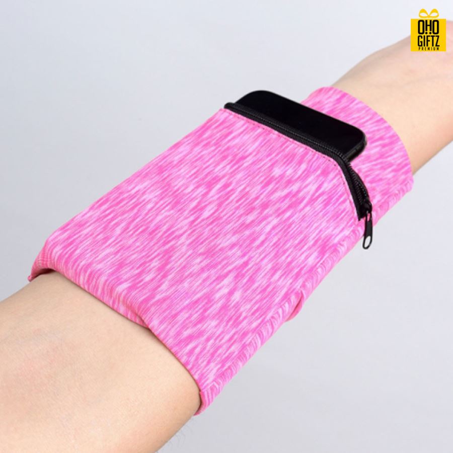 กระเป๋ารัดข้อมือ สำหรับนักกีฬา Bag armband สกรีนโลโก้ ทำเป็นของพรีเมี่ยมได้