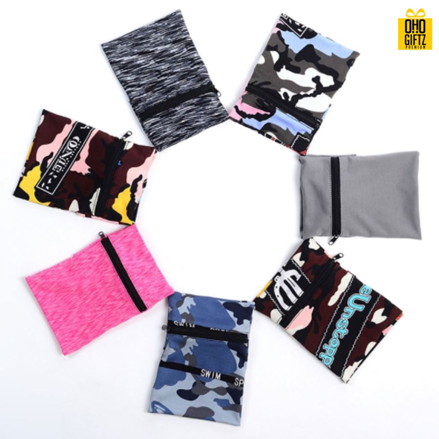 กระเป๋ารัดข้อมือ สำหรับนักกีฬา Bag armband สกรีนโลโก้ ทำเป็นของพรีเมี่ยมได้