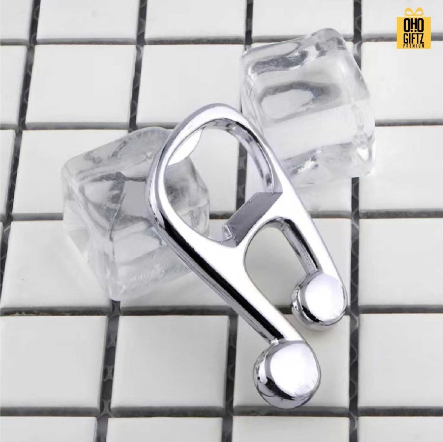 ที่เปิดขวดทรงโน๊ตดนตรี เลเซอร์โลโก้ฟรี 1 จุด สกรีนโลโก้  ทำเป็นของพรีเมี่ยมได้