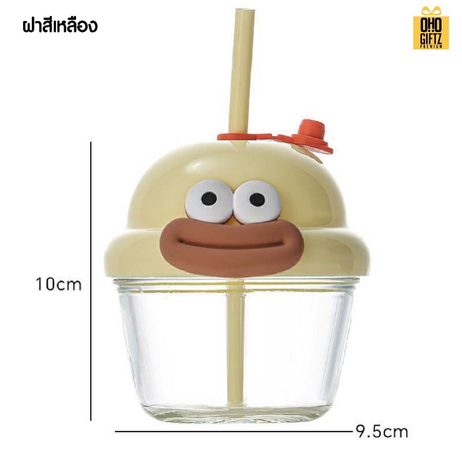 แก้วน้ำหน้าทะเล้น สกรีนโลโก้ ทำเป็นของพรีเมี่ยมได้