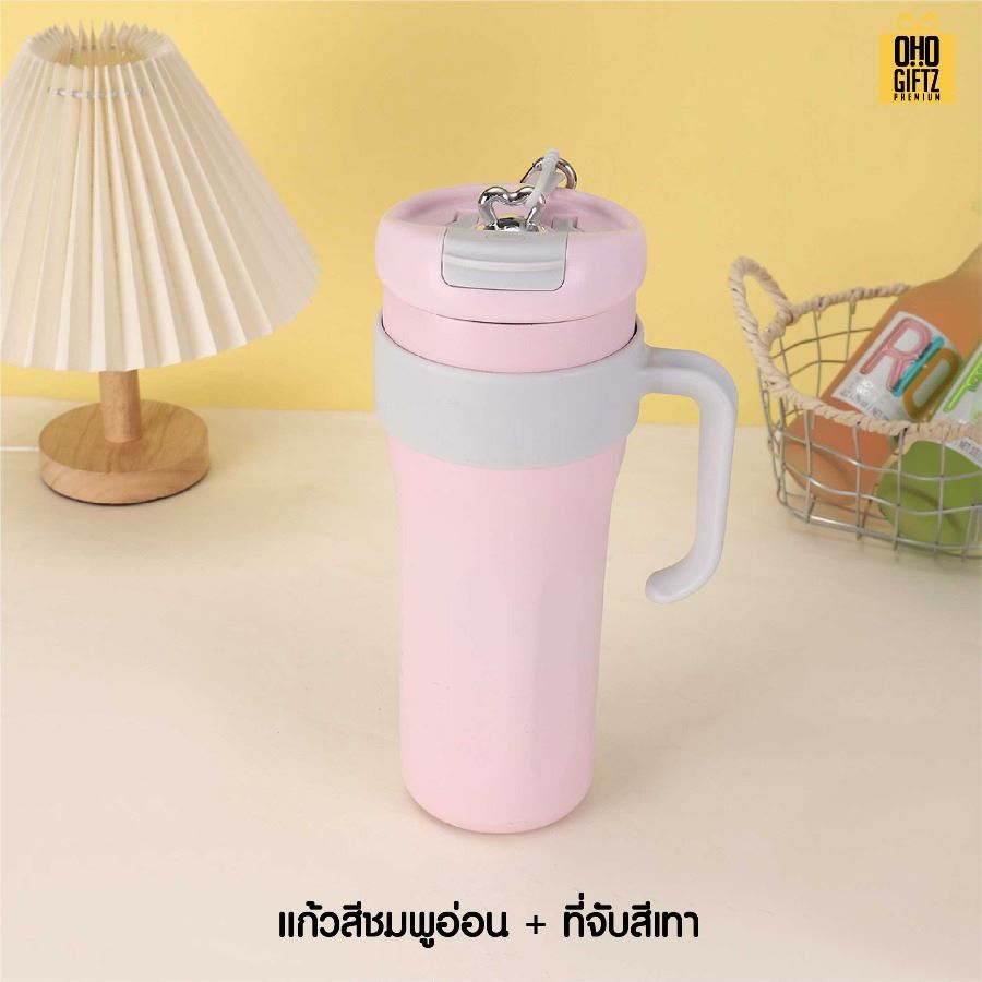 แก้วสแตนเลสเก็บความเย็น Food Grade 316 สกรีนโลโก้ ทำเป็นของพรีเมี่ยมได้