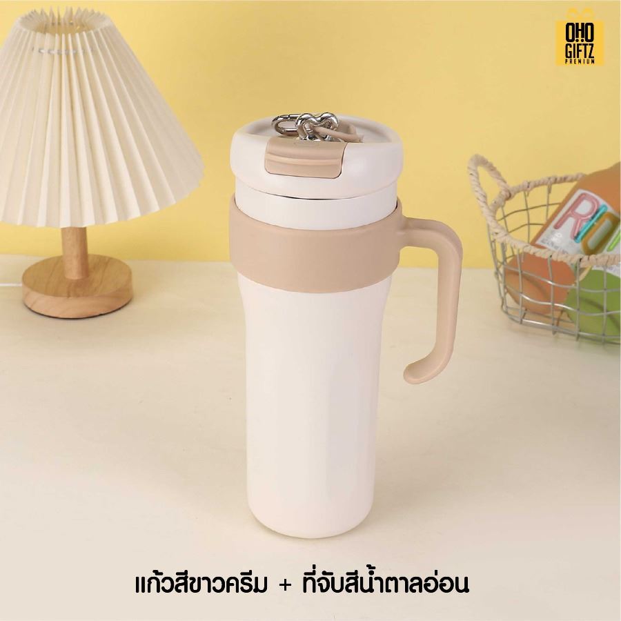 แก้วสแตนเลสเก็บความเย็น Food Grade 316 สกรีนโลโก้ ทำเป็นของพรีเมี่ยมได้