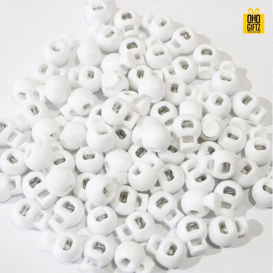 Stoper สปริง ทรงกลม ใช้สำหรับปรับสายคล้องหูของหน้ากาก