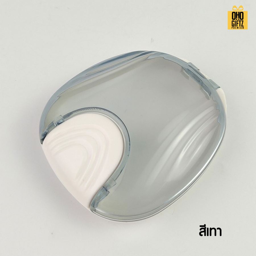 กล่องใส่รีเทนเนอร์สีสวย สกรีนโลโก้  ทำเป็นของพรีเมี่ยมได้