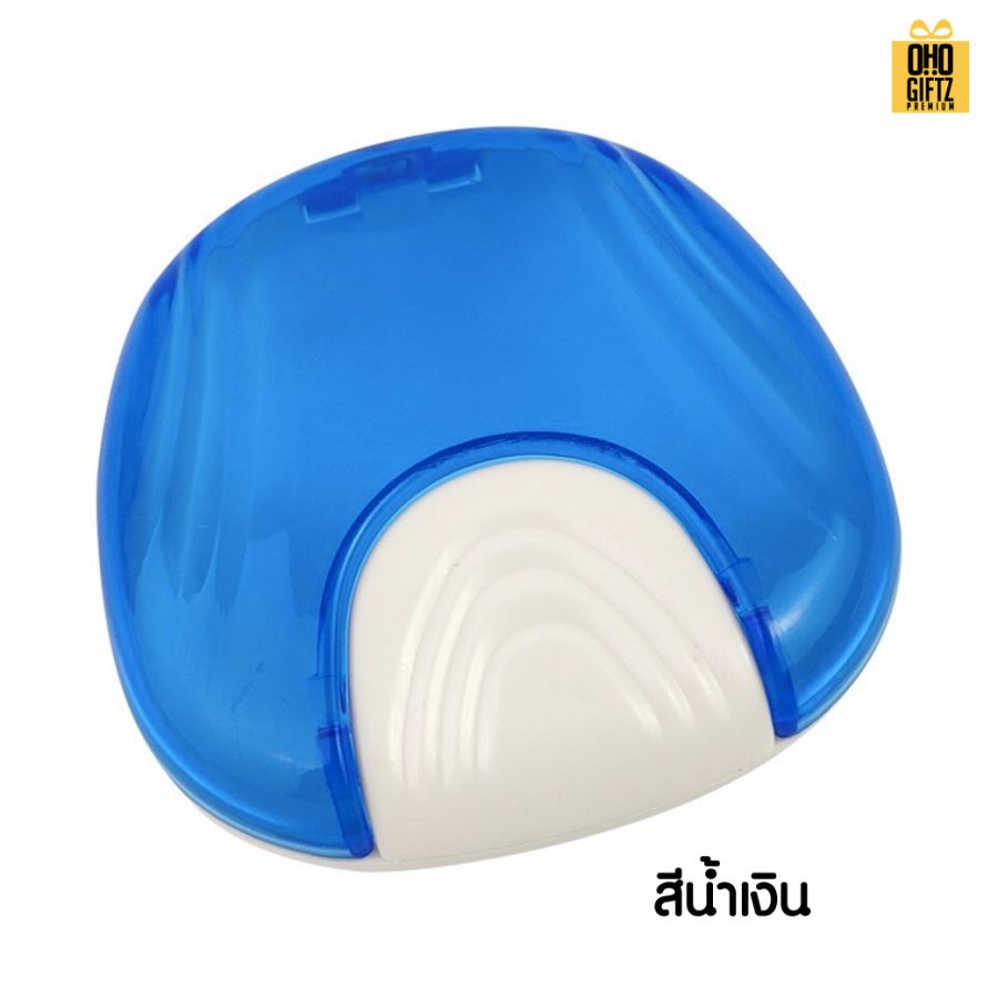 กล่องใส่รีเทนเนอร์สีสวย สกรีนโลโก้  ทำเป็นของพรีเมี่ยมได้