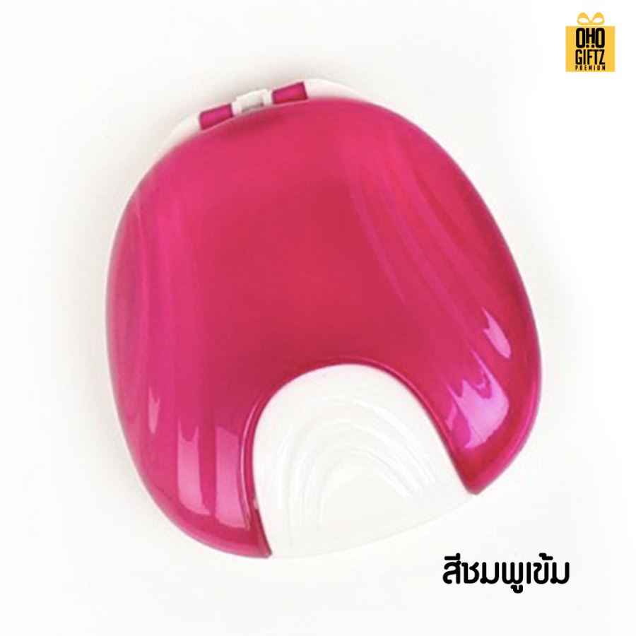 กล่องใส่รีเทนเนอร์สีสวย สกรีนโลโก้  ทำเป็นของพรีเมี่ยมได้